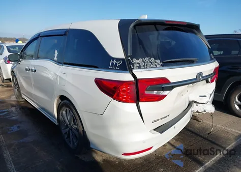 2021 Honda Odyssey Touring из США, поврежденный, VIN 5FNRL6H88MB032150